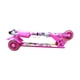 thumbnail image 2 of Scooter Patín Del Diablo Plegable The Baby Shop con luz led y altuara ajustable de Minnie Rosa -, 2 of 8