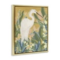 thumbnail image 4 of Stupell Industries Egret & Lake Vegetation Animals & Insects Painting Gold Floater Framed Canvas Art Print Wall Art, 25 x 31, 4 of 10