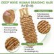 thumbnail image 2 of Cabello trenzado humano TOIJOI 12A Deep Water Wave, 120 g, 20 pulgadas, 2 of 9