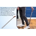 thumbnail image 2 of Sally Pacific Extra Long Handled Stainless Steel Shoe Horn - Long Extension - 31.5", 2 of 8