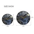 thumbnail image 2 of Round Clock Wall Clock Decorative Clock 9.5" Sizes Giant Snake, 2 of 9