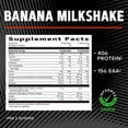 thumbnail image 6 of GNC AMP Wheybolic Clinically Proven Protein Powder, Increases Muscle Strength & Muscle Building, 40g Whey Protein, BCAA, Leucine, 3rd Party Tested, Banana Milkshake, 25 Servings, 6 of 8