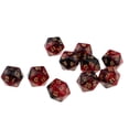 thumbnail image 2 of 10PCS 20-sided Polyhedral D Cup Table + Black, 2 of 8