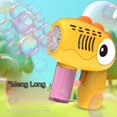 thumbnail image 4 of Máquina de burbujas Arco Iris Latino ojos grandes pistola de burbujas unicornio juguetes de jabón, 4 of 4