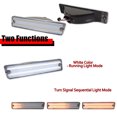 thumbnail image 2 of GTINTHEBOX Clear Switchback LED DRL Turn Signal Lights For 1981-1988 Oldsmobile Cutlass Supreme, 2 of 11
