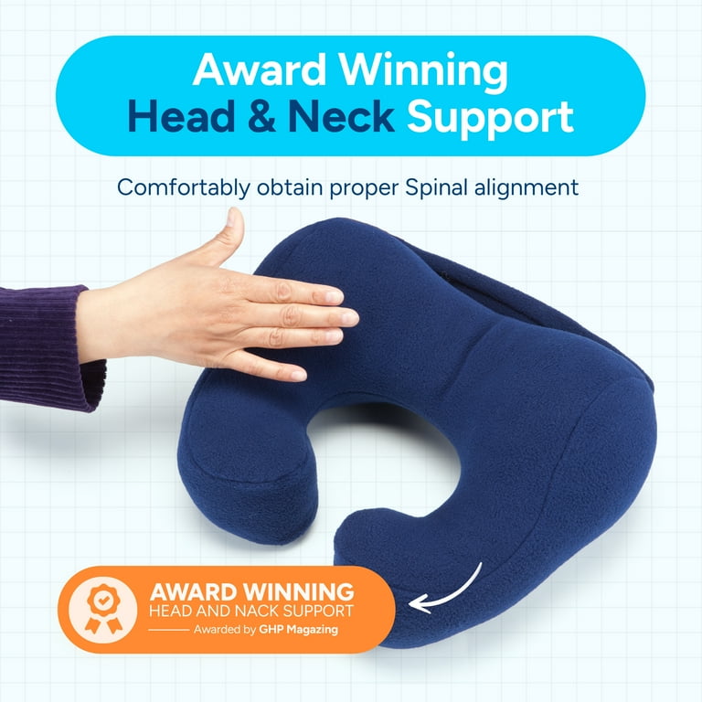 Back Support Cushion Car Office Chair Truck Seat Airplane Travel Neck Pillow  US*