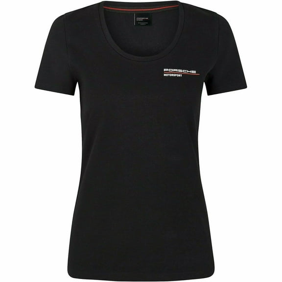 Porsche Motorsport Women's Black T-Shirt