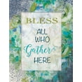thumbnail image 2 of Robinson, Carol 15x18 Gold Ornate Wood Framed with Double Matting Museum Art Print Titled - Welcome Blessing II, 2 of 4