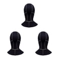 thumbnail image 4 of Greeniant Keep Diving DH-321 3mm Neopreno Dive Cap Hood Hombres Mujeres Head Cover Natación Sombrero Deportes acuáticos Accesorios Silver Line Type1 NO1, 4 of 6