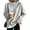 Gray -BY53, variant on Dwellite Knit Sweater for Women Crew Neck Oversized Pullover Long Sleeve Tops Relaxed Warm Winter Holiday Tops 2026 Fall Fashion 2026 Beige XL