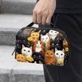 thumbnail image 2 of Cat Waterproof Oxford Fabric USB Pouch Hard Drive Case Charger Case Organizer USB Cord Organizer 5.9x9.44x3.14 in, 2 of 6