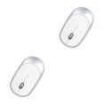 thumbnail image 3 of Sidaley Ratón inalámbrico recargable con Bluetooth de 2,4G, ratón óptico USB para juegos, ratón portátil fino, recién llegado para Mac, y PC Plata espacial modo 2 2piezas, 3 of 6