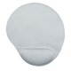 thumbnail image 1 of Alfombrilla para ratón con reposamuñecas, diseño ergonómico de silicona suave, antideslizante, con parte inferior de PU, para juegos de trabajo de oficina, color gris, 1 of 7