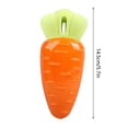 thumbnail image 2 of Durable Carrot Pineapple Chew Toy for Puppies and Dogs with Teeth Cleaning Rubber Design Indestructible Pet Toy, 2 of 7