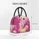 thumbnail image 2 of Fotbe Cute Pink Axolotl A Bolsa de Almuerzo con Estampado, Lonchera Aislada, Contenedor de Comida Reutilizable Tipo Cooler a Prueba de Fugas, 2 of 6