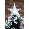 thumbnail image 3 of 6' Pre-Lit Fiber Optic Snow Artificial Christmas Tree with Cones and Berries, 3 of 5