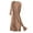 Brown, variant on Women's Casual Long Open Front Drape Lightweight Duster Maxi Long Sleeve Cardigan Ladies' Solid Linen Ice Cotton and Linen Knit Cardigan Midi Beige Xl