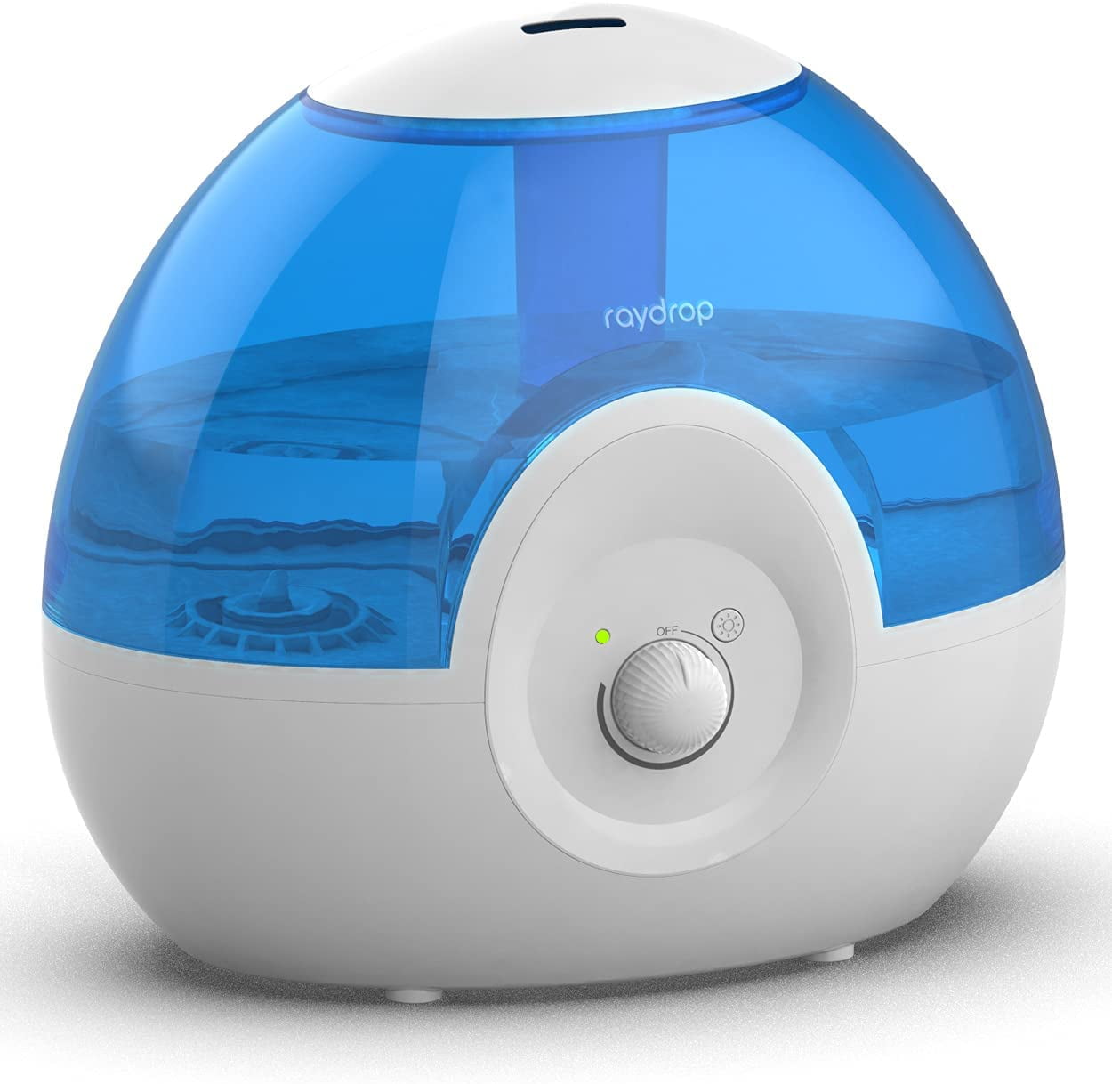 raydrop Cool Mist Humidifier, 2.2L Ultrasonic Air Humidifier for Home Bedroom Baby Room