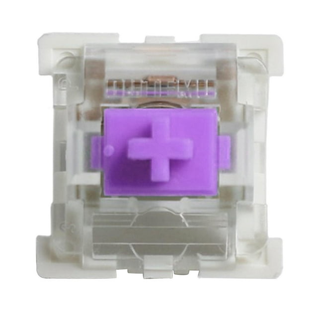 Interrupteurs de Clavier Mécanique Axe de Rechange Pièces Mécaniques Violettes