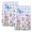 Lavender, variant on Pink Flowers Kitchen Towels Set of 2, Spring Floral Butterfly Leaves Plants Blue Plaid Absorbent Dish Towels for Kitchen, Microfiber Hand Towel, Quick Drying Tea Towel for Cleaning Dishcloths