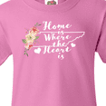thumbnail image 4 of Inktastic Tennessee Home is Where The Heart is with Watercolor Floral Youth T-Shirt, 4 of 5