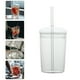 thumbnail image 5 of Vaso de vidrio con pajita Vaso de vidrio de gran capacidad Vaso para bebidas para el hogar Vaso de vidrio para beber, 5 of 5
