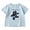 Sky Blue, variant on FYEGRE Girls Summer Casual Short Sleeve Tee Soft Comfortable Blend Shirt With Adorable Cute Prints For Daily Wear Sky Blue 3-6 Months