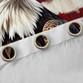 thumbnail image 4 of Feelyou Wildlife Eagle Boys Black Out Curtains, Vintage American Flag Curtains Pack of 2 (42x63 Each), Rustic Farmhouse Hunting Bedroom Curtains, Window Curtains Decor, 4 of 6