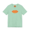 thumbnail image 3 of Orange Kiss Graphic T-Shirt. Adult Unisex Regular-Plus, 3 of 4