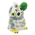 thumbnail image 4 of Ebros Furrybones Hootie The Snow Owl Skeleton Figurine 3" H Hooded Monster, 4 of 5