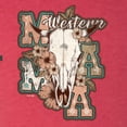 thumbnail image 6 of Wild Bobby Western Ma Steer Pink And Grey Distressed Pop Culture Men Premium Tri Blend Tee, Vintage Red, Medium, 6 of 6