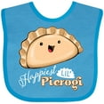 thumbnail image 3 of Inktastic Happiest Lil' Pierogi Boys or Girls Baby Bib, 3 of 4