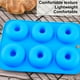 thumbnail image 2 of Toystoory Molde para hornear de silicona Donut Muffin pastel de chocolate molde Pan galleta Cupcake Azul, 2 of 6