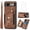 Brown, variant on Asuwish Phone Case for Google Pixel 9 Pro XL Wallet Cell Cover with Tempered Glass Screen Protector Slim Lanyard Wrist Strap RFID Ring Stand Credit Card Holder Slot Pixel9 9Pro 9ProXL Nine Black