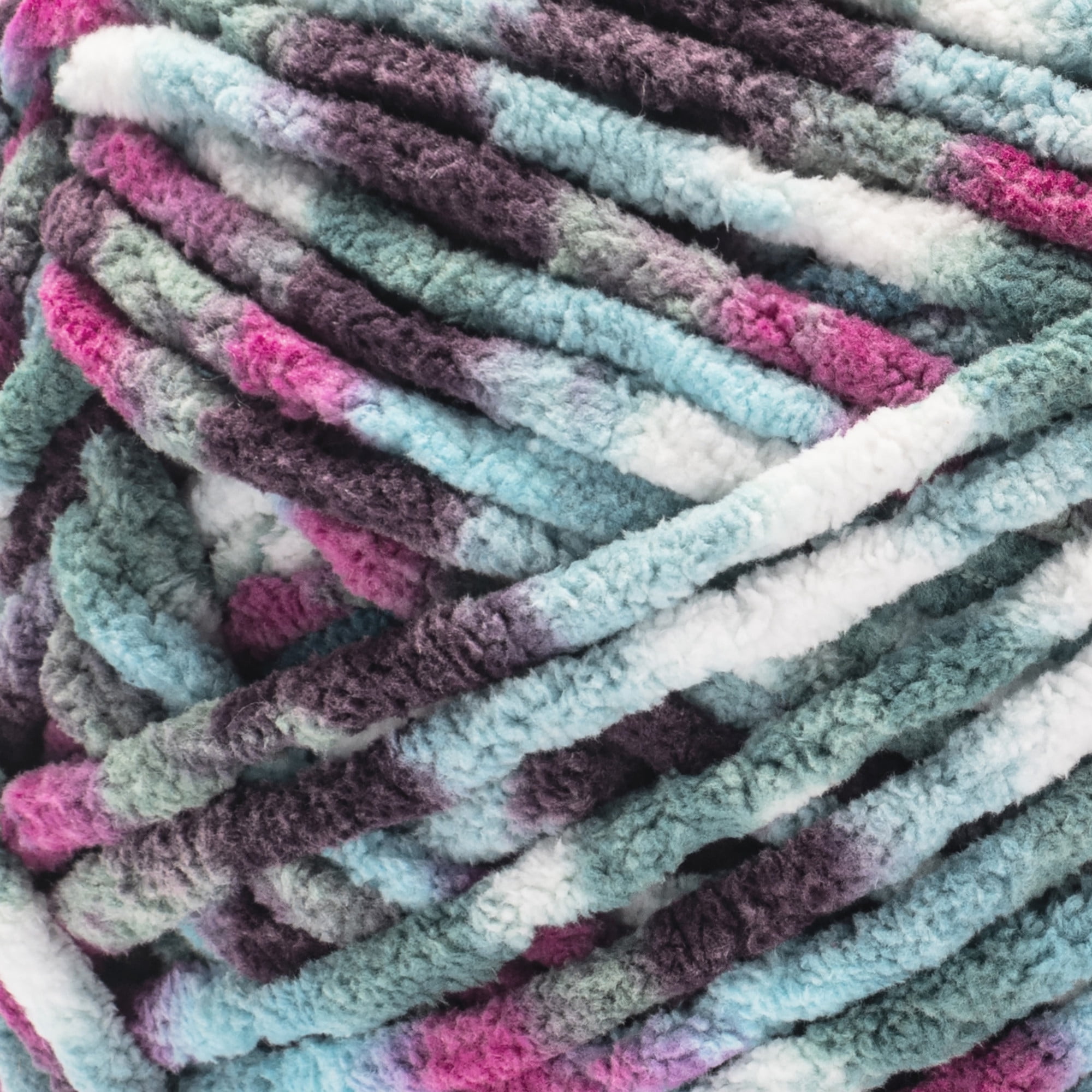 Bernat® Blanket Pixel™ #6 Super Bulky Polyester Yarn, 8 Bit Teal 10.5oz/300g 191 Yards