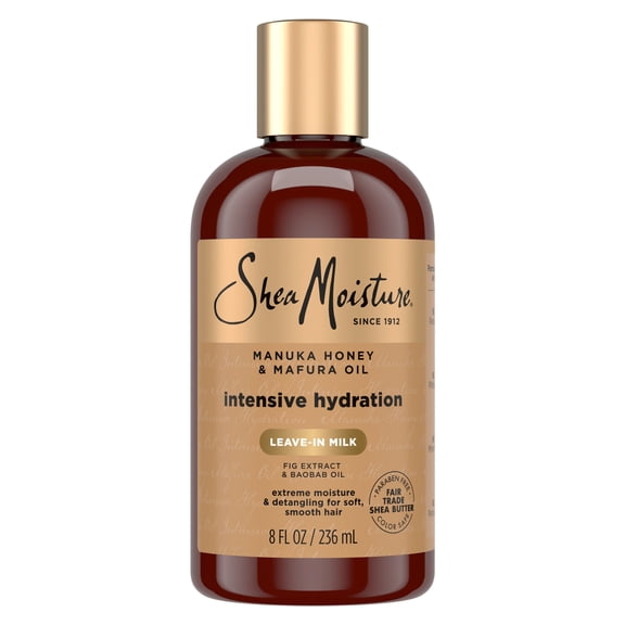 SheaMoisture Hydration Hair Milk Manuka Honey And Mafura Oil, 8 fl oz