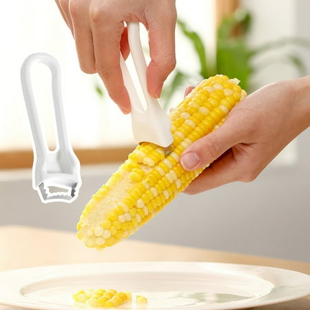 

YUNx Corn Peeler Ergonomic Handle Sharp Blade Reusable User-friendly Comfortable Grip Corn Peeler Corn Removal Stripper Vegetable Tool Kitchen Supplies