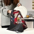 thumbnail image 5 of GZHJMY 4th of July Kitchen Dish Towel Set of 4, Super Absorbent Soft Drying Cloth Tea Bar Towels, 28"x 18", 5 of 6