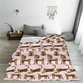 thumbnail image 5 of Zufioo Leopard Print Fleece Blanket Queen Size,Plush Bed Blanket,Ultra Soft Throw Blanket,Plush Fuzzy Cozy Blanket Perfect for Bed,Couch-80"x60", 5 of 7