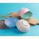 thumbnail image 2 of Nvzi Unbreakable cereal bowl, wheat straw fiber lightweight bowl set 4-Dishwasher and microwave safe-children,kitchen bowls, environmentally friendly reusable snack bowls. (15cm), 2 of 5