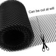 thumbnail image 2 of Jinsinto Mesh Gutter Guard Leaf Protection Mat Gutter Block Leaves Foam Debris Shield with Retaining Clips, Prevent Drain and Gutter Blockages, Black, 2 of 5