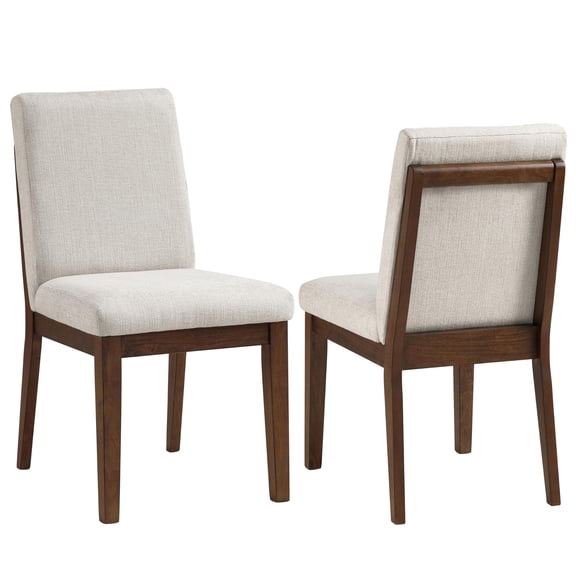 Steve Silver Canton Upholstered Side Chair in Brown