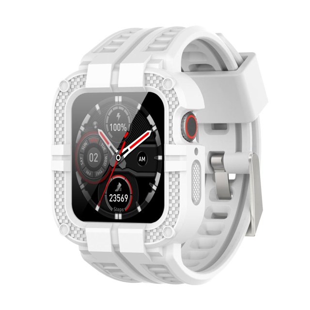 Correa De Reloj Compatible Con Iwatch6/Se Accesorios De Reloj Banda De Correa Integrada De Silicona Suave Scienceny EL017124-03