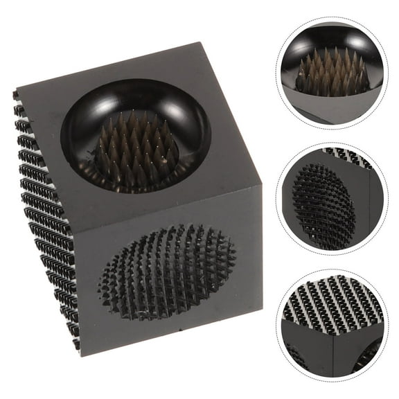 Soimiss Billiard Cue File Billiard Pool Cue Tip Shaper Metal 1Set