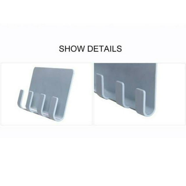 Practical Adhesive Wall Phone Holder Adhesive wall Socket Charging Box Bracket Stand Holder Keys Towel Rack Holder