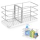 thumbnail image 2 of Stainless Steel Kitchen Sponge Holder with Tray Multifunctional Sink Drainer Rack Organizer for Sponges and Cleaning Supplies, Rustproof Design, 2 of 2