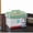 Transparent green, variant on Clear Medicine Organizer Storage Box with Tray, Thickened Medicine Container Chest, Multipurpose Medical Case with Labels