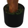 thumbnail image 5 of vidaXL 1 Piece 35.4" Green Artificial Cycas Palm Tree with Pot Lifelike Tropical Decor, 5 of 6