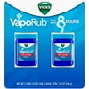 Vicks VapoRub Topical Analgesic Cough Suppressant Twin Pack (7.06 oz.)