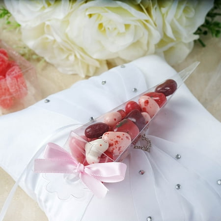 Wedding Favor Cones - BalsaCircle Clear 25 pcs 6